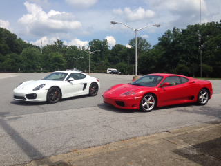 Illustration for article titled Would You Rather: Porsche Cayman S or Ferrari 360 Modena?